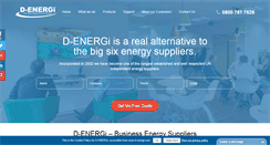 Desktop Screenshot of d-energi.com