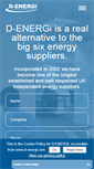 Mobile Screenshot of d-energi.com